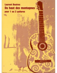 BOUTROS L.-Du haut des montagnes pour guitare