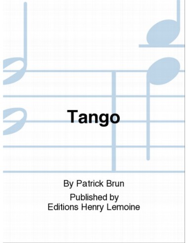 BRUN P.-Tango für Gitarre