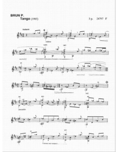 BRUN P.-Tango para Guitarra 2