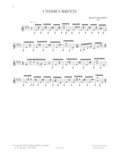 CALLAHAN K.-Three River Moments per chitarra 2