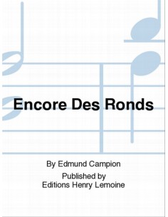 CAMPION E.J.-Encore des Ronds for 8 Cellos
