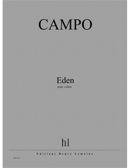 CAMPO R.-Eden per Violino