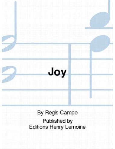 CAMPO R.-Joy pour 8 violoncelles