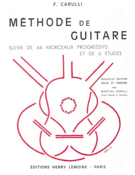 CARULLI F.-Methode de Guitare per Chitarra