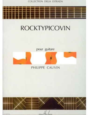 CAUVIN P.-Rocktypicovin per Chitarra