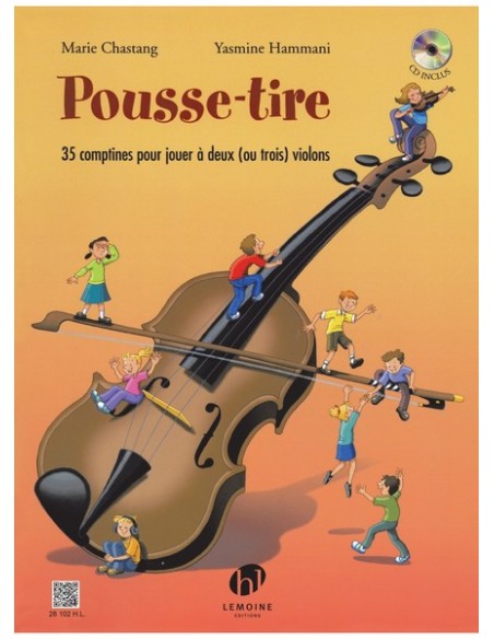 CHASTANG & HAMMANI-Pousse Reifen für 2 oder 3 Geigen (Inc.CD)