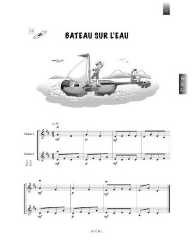 CHASTANG & HAMMANI-Pousse Reifen für 2 oder 3 Geigen (Inc.CD)