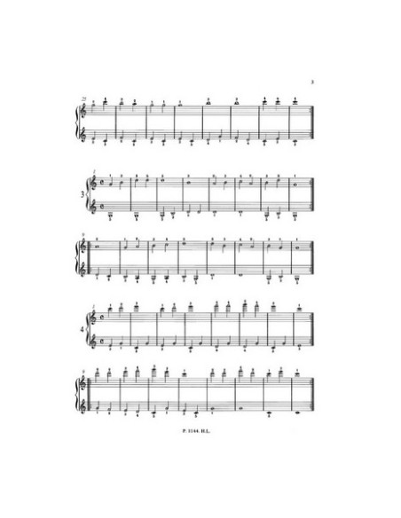CZERNY C.-Op. 599 First Piano Teacher