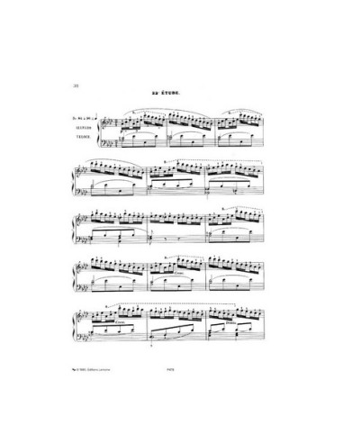 CZERNY C.-Op. 636 Small-Speed-Piano-Studios