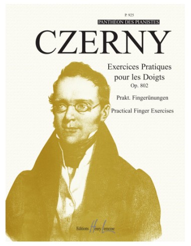CZERNY C.-Op. 802 Practical Exercises (Complete) for Piano