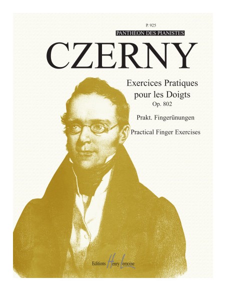 CZERNY C.-Op. 802 Practical Exercises (Complete) for Piano
