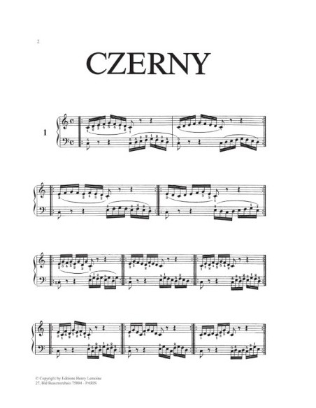 CZERNY C.-Op. 802 Practical Exercises (Complete) for Piano