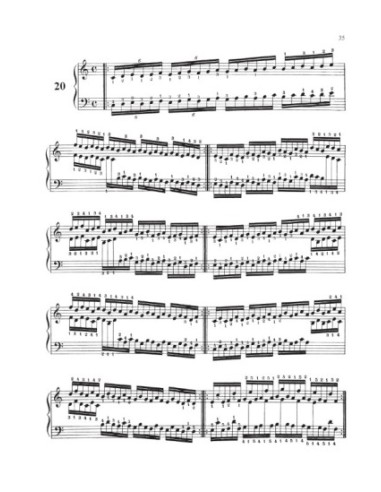 CZERNY C.-Op. 802 Practical Exercises (Complete) for Piano