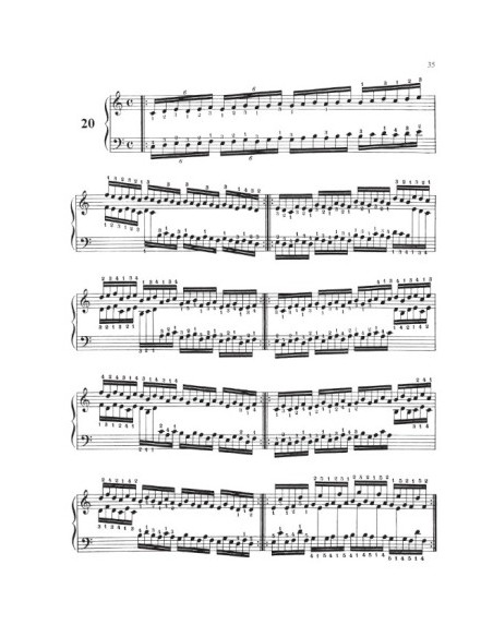 CZERNY C.-Op. 802 Practical Exercises (Complete) for Piano