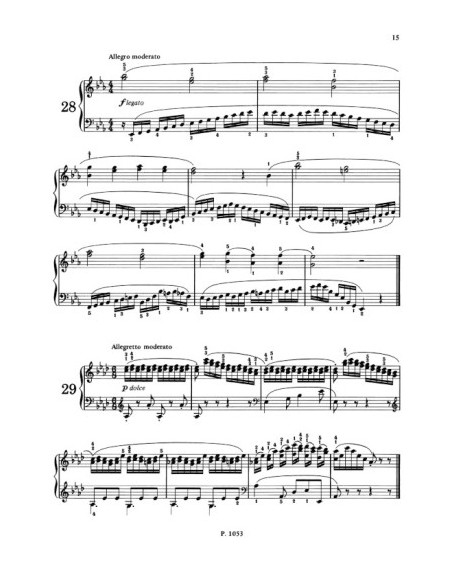 CZERNY C.-Op. 821 Piano Exercises