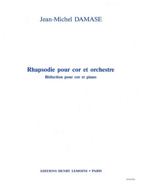 DAMASE E.-Rhapsodie per corno e pianoforte