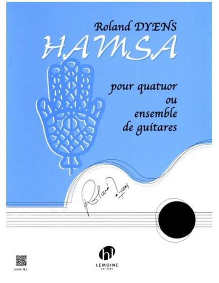 DYENS R.-Hamsa für 4 Gitarren oder Gitarrenset