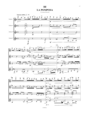 DYENS R.-Hamsa für 4 Gitarren oder Gitarrenset