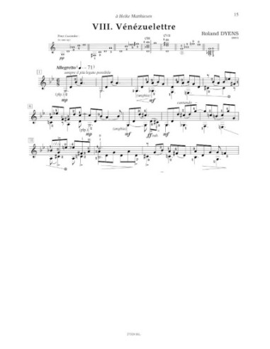 DYENS R.-Lettres (20) per Chitarra (Inc.CD)