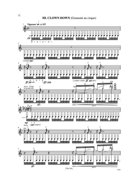 DYENS R.-Triaela pour guitare