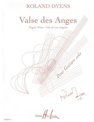 DYENS R.-Valse des Anges for Guitar