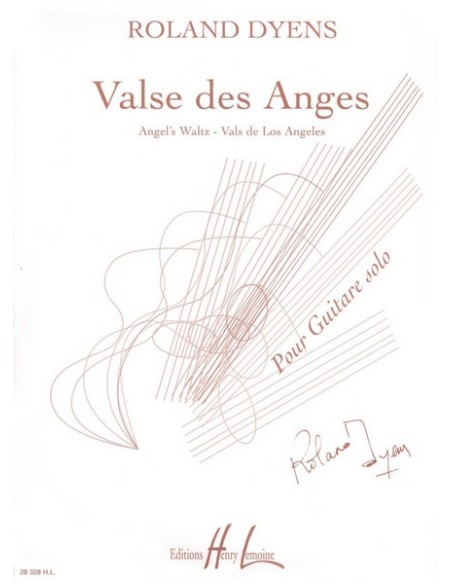 DYENS R.-Valse des Anges per Chitarra