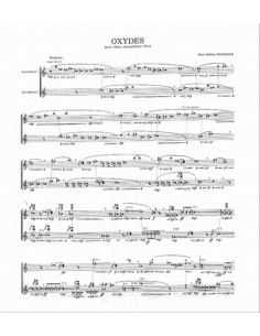 FOURNIER M.H.-Oxyde für 2 Es-Saxophone 2