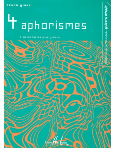 GINER B.-Aphorismes (4) pour guitare