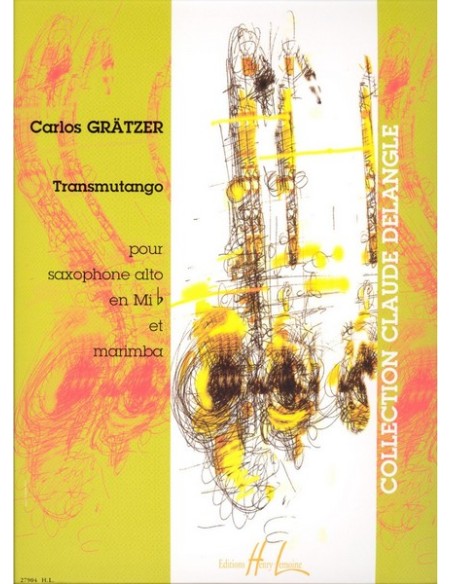 GRATZER C.-Transmutango pour Saxophone et Marimba