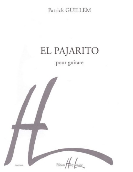 GUILLEM P.-El Pajarito per chitarra