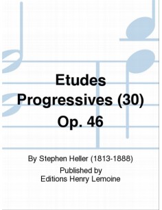 HELLER S.-Studi Progressivi Op.46 per Pianoforte