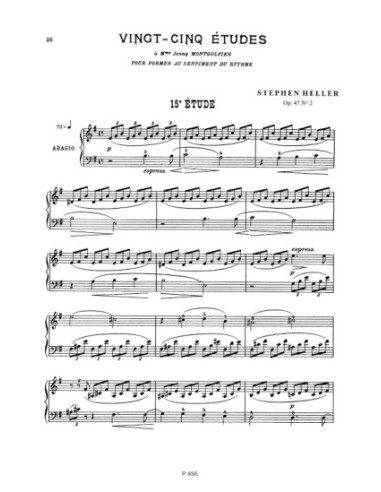 HELLER S.-Rhythmic Studies Op.47 for Piano