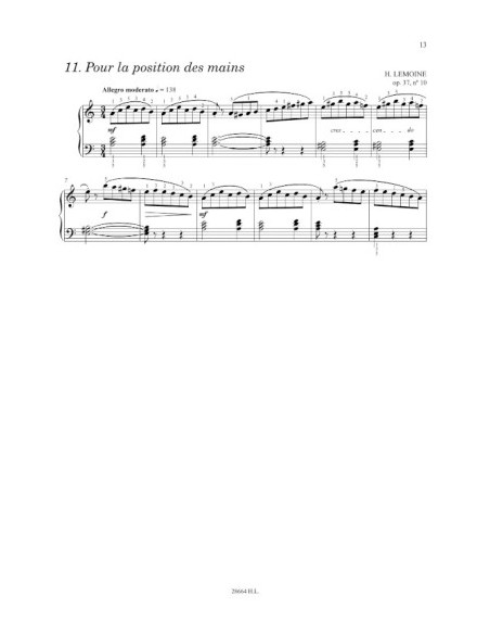 HERVE & POUILLARD-Studies (33) per pianoforte