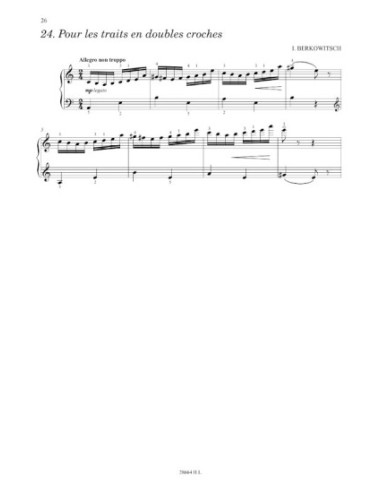 HERVE & POUILLARD-Studies (33) per pianoforte