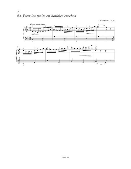 HERVE & POUILLARD-Studies (33) per pianoforte