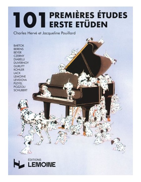 HERVE & POUILLARD-First Studies (101) for Piano