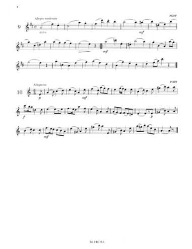 HUNT S.-Studi melodici e facili (63) per flauto