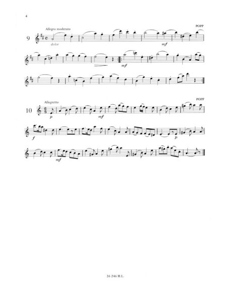 HUNT S.-Studi melodici e facili (63) per flauto