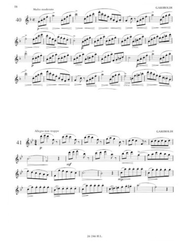 HUNT S.-Studi melodici e facili (63) per flauto