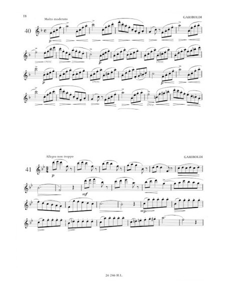 HUNT S.-Studi melodici e facili (63) per flauto