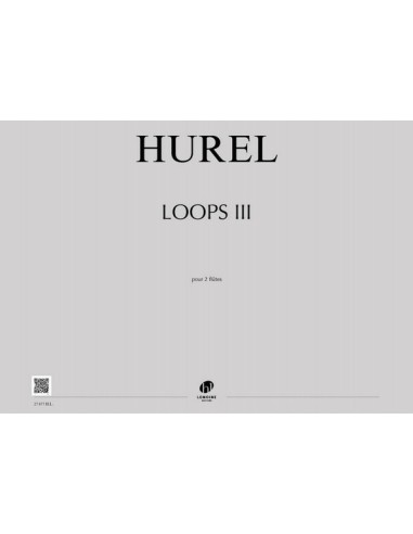 HUREL P.-Loops III pour 2 flûtes