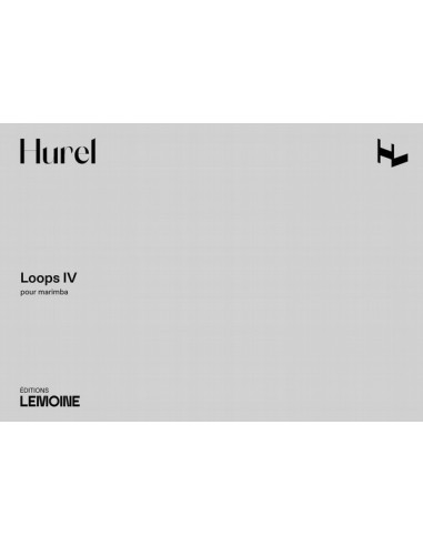 HUREL P.-Loops IV für Marimba