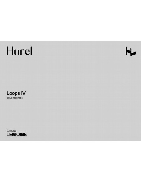 HUREL P.-Loops IV für Marimba