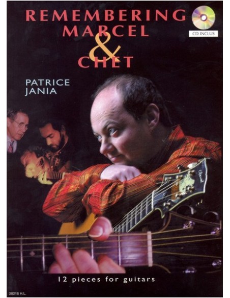 JANIA P.-Ricordando Marcel e Chet per chitarra (Inc.CD)