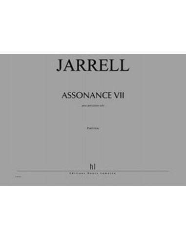 JARRELL M.-Assonance VII per percussioni