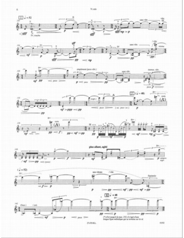 JARRELL M.-Prisme pour violon