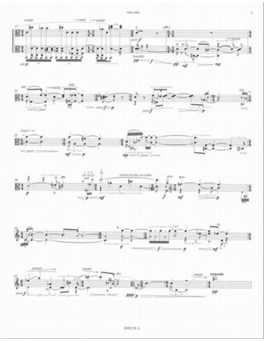 JARRELL M.-Some Leaves II for Viola