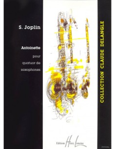 JOPLIN S.-Antoinette pour 4 saxophones (Voirpy)