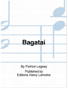 LEGEAY P.-Bagatai for Percussion