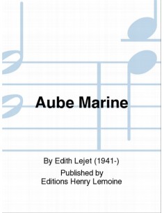 LEJET E.-Aube Marine für 4 Saxophone